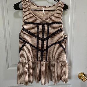 Womens Free People top size medium